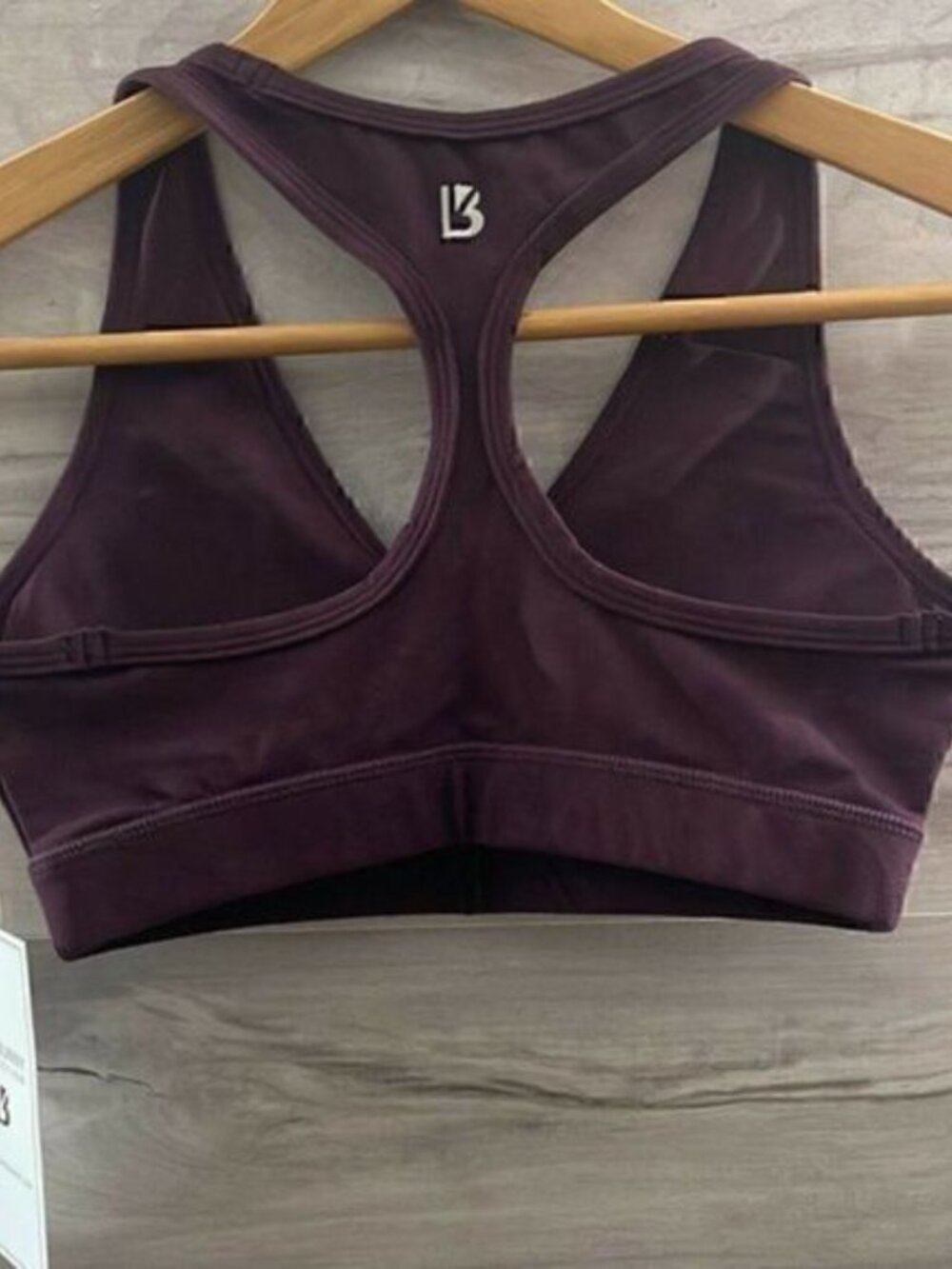Buffbunny Collection Womens Wine Racerback Confidential Sports Bra Size XX Small - Picture 7 of 8